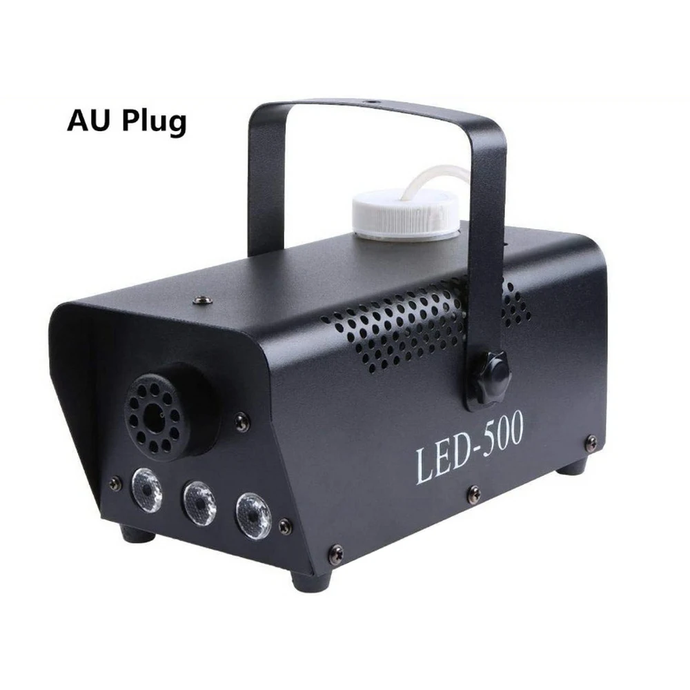 

Mini LED RGB Wireless Control Fog Smoke Mist Machine Effect Disco DJ Party New Year Christmas with Remote Control LED Fogger