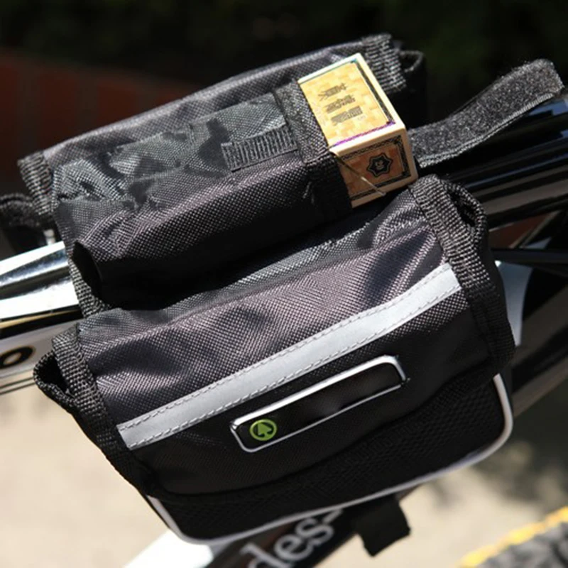 Дорожная сумка седло велосипеда передние трубные мешки сумка для рамы 2 стороны пакет мешок расширяемый