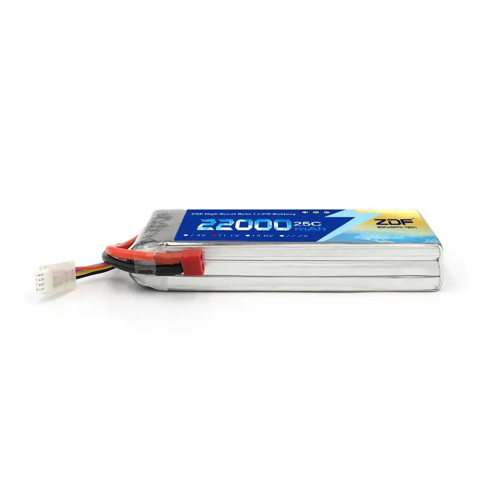 

ZDF 11.1V 3S RC Lipo battery 22000mAh 25C 50C For RC Drone Helicopter Car Boat Quadcopter Airplane rechargeable battery