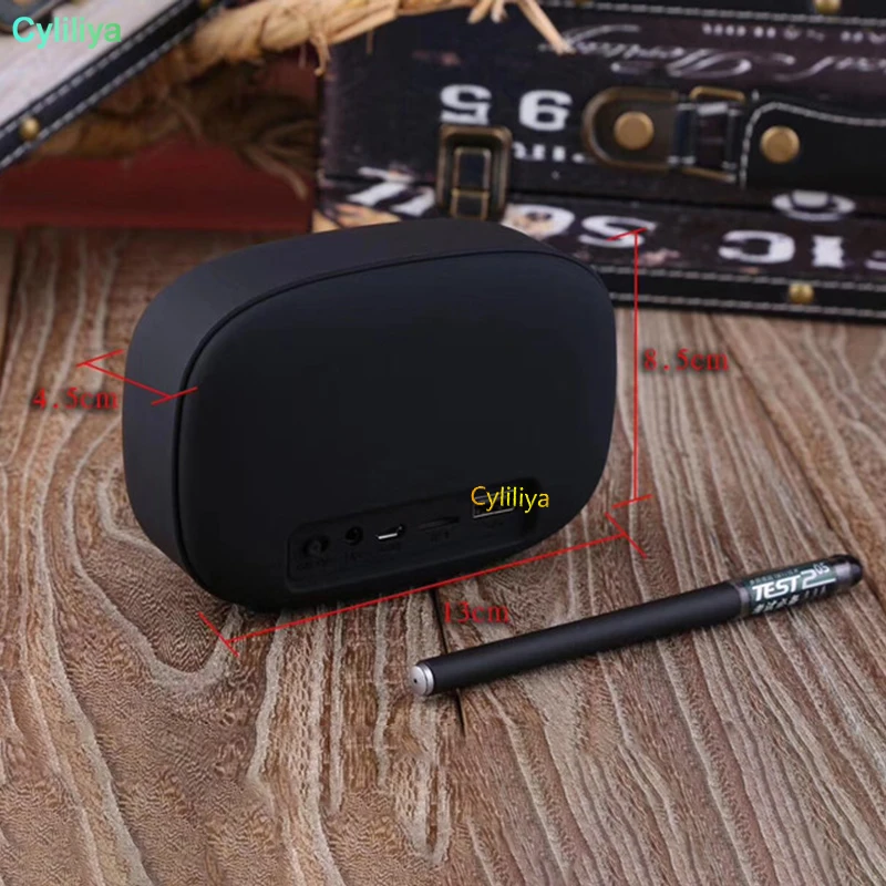 5 шт. Новое поступление мини портативный Bluetooth динамик гальванический Ретро беспроводной стерео динамик Bluetooth V4.2 саундбокс