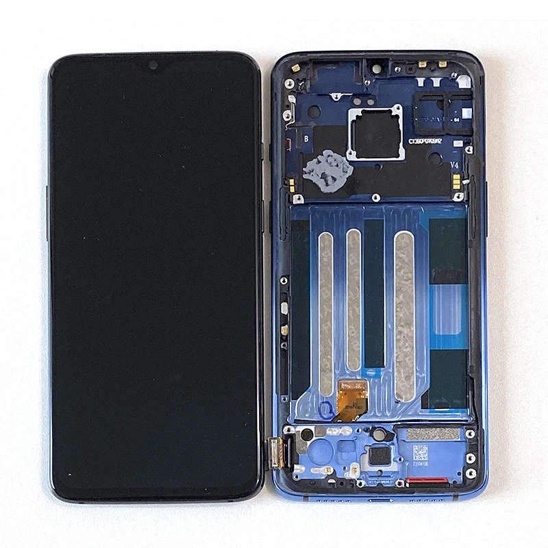 Axisinternational для 6,4" OnePlus 7 ЖК-экран+ сенсорная панель дигитайзер с рамкой для OnePlus 7 ЖК-дисплей