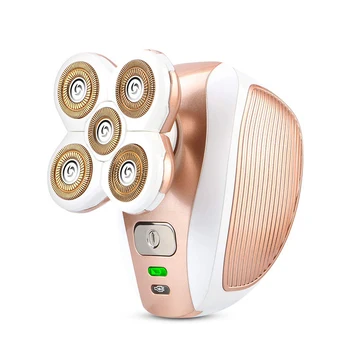 

Electric Lady Shaver Razor 5 Head Painless Women Shaver Privates Bikini Trimmer Fast Hair Shaving USB Recharging