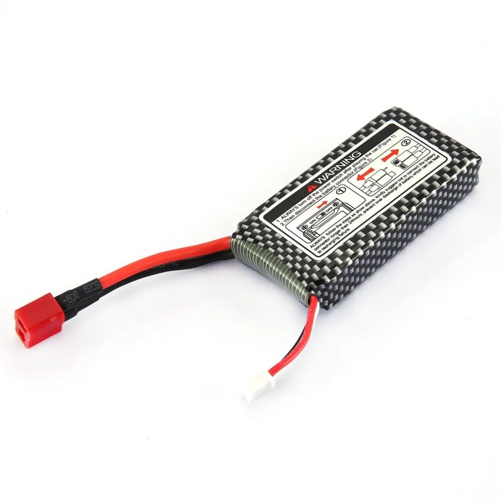 7,4 V литиевая батарея 1600mAh Lipo батарея игрушка Батарея модель Запчасти Квадрокоптер аксессуары для XLH 9125 RC автомобиль