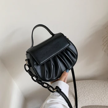 

Fashionable Handbag Small Women 2020 New Fold Element Shoulder Mobile Phone Bag Daily Bag Casual Diagonal Wallet Tide Girl