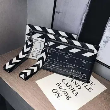 

Fashion Design Women Film Field Card Clutch Bag Zipper Party Clutch Wallet Messenger Crossbody Bag Girls Phone Pouch Bolso Mujer