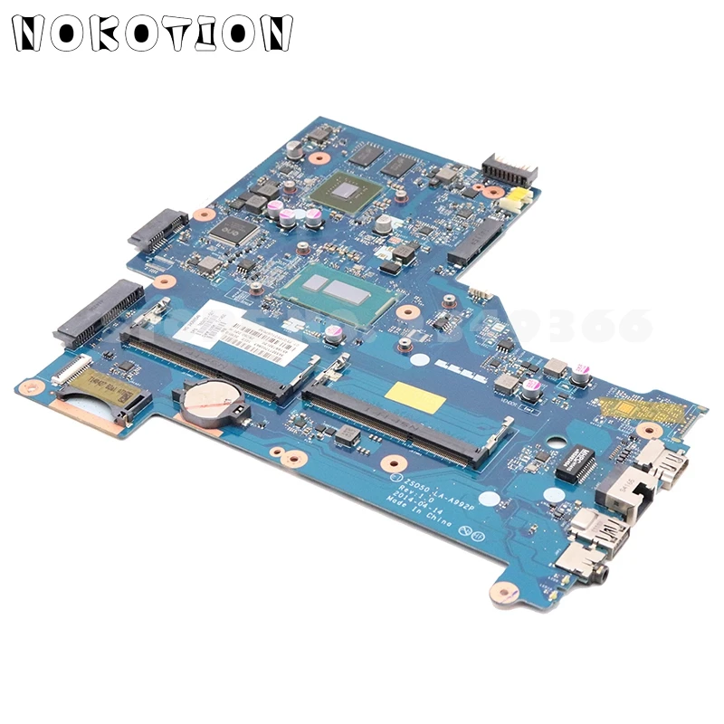 NOKOTION для ноутбука hp 15-R Motheboard 15,6 дюймов 760970-501 760970-001 ZSO50 LA-A992P основная плата I5-4210U процессор GT820M GPU