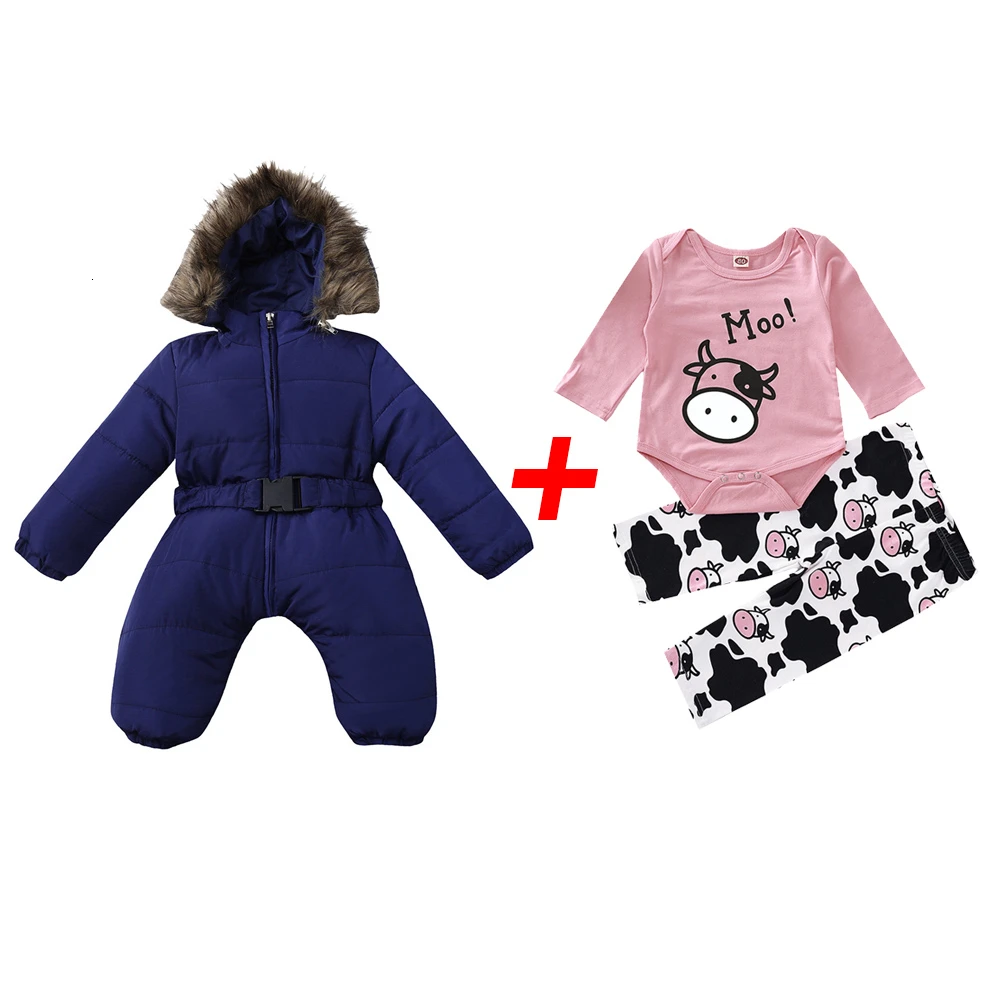 Style 8 Зимний комбинезон, зимний комбинезон для детей, теплое плотное пальто с капюшоном, верхняя одежда Детский пуховик зимняя одежда с длинными рукавами для детей возрастом от 6 до 18 месяцев - Цвет: Style 8
