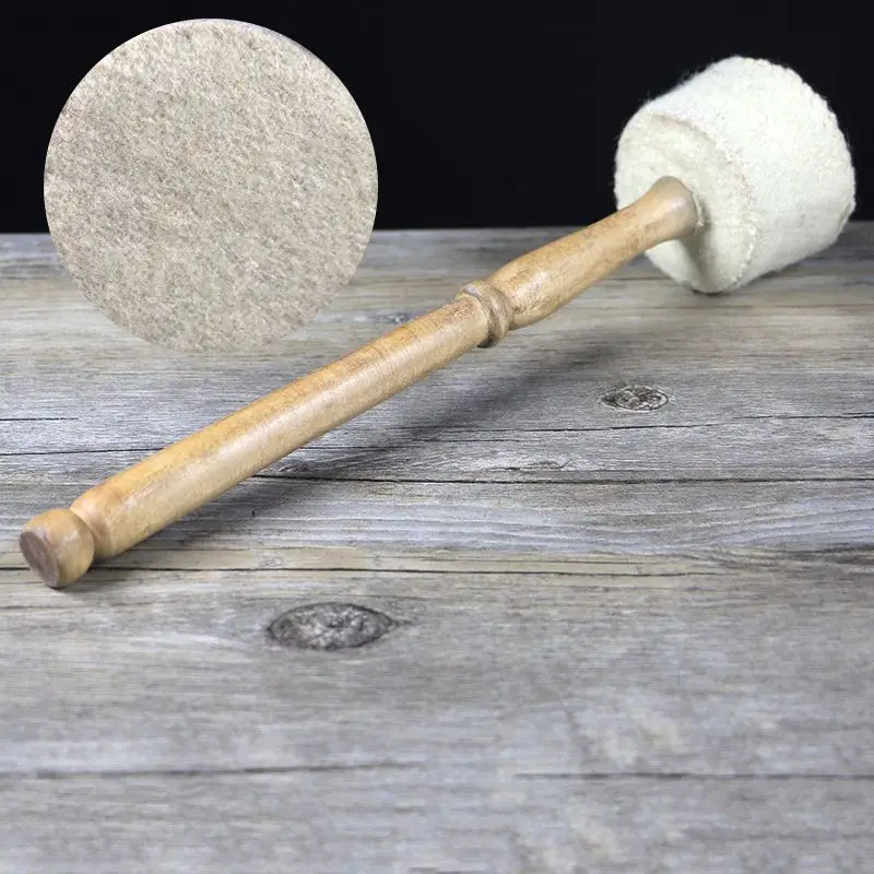 HOT Religion Mallet Stick Tibetan Buddhist Therapy Dharma Chanting Sound Copper Nepalese Meditation Monks Decor Singing Bowl