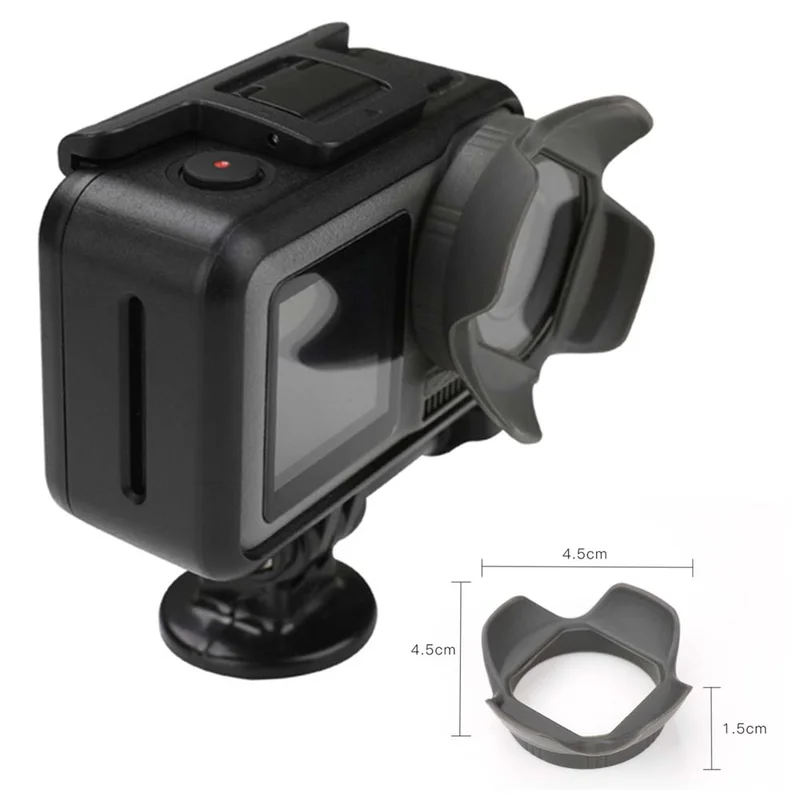 Для экшн-камеры DJI Osmo силиконовые линзы для камеры солнцезащитный кожух объектива козырек от Солнца протектор для DJI OSMO аксессуары для действий