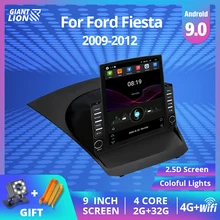2DIN Android 9,0 Auto Radio Für Ford Fiesta 2009-2012 Multimedia Video Player Touch-Screen Stereo Navigation Autoradio 2Din DVD