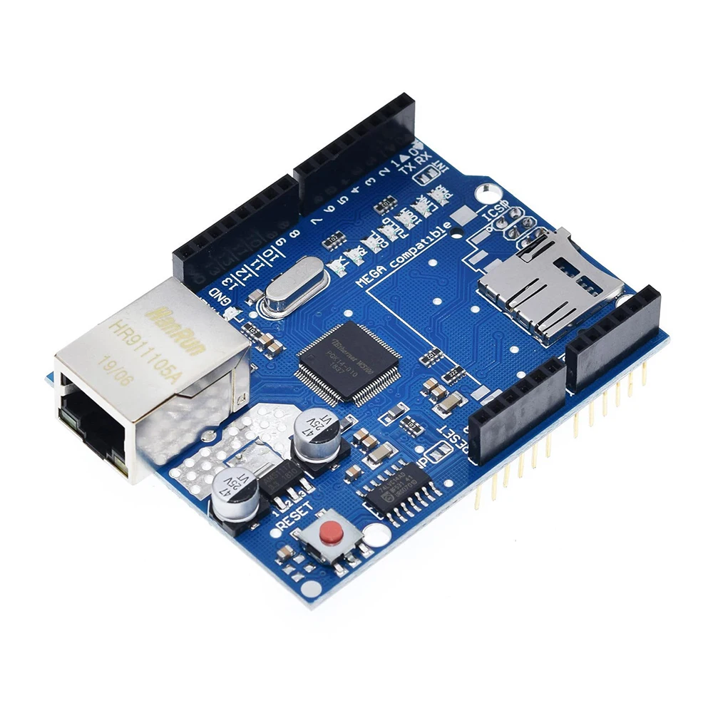 Для UNO Shield Ethernet Shield W5100 R3 Mega 2560 1280 328 UNR R3 только W5100 макетная плата для Arduino