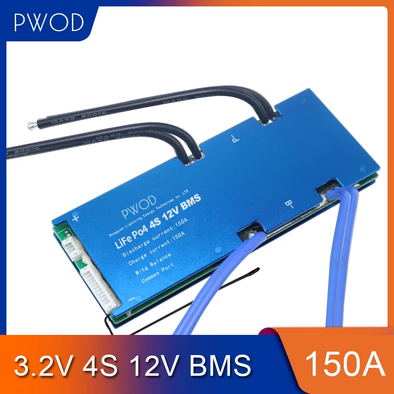 BMS литиевый аккумулятор PCM/PCB для защиты аккумулятора 12 8 в литиевая LiFePO4 150A 180A 200A |
