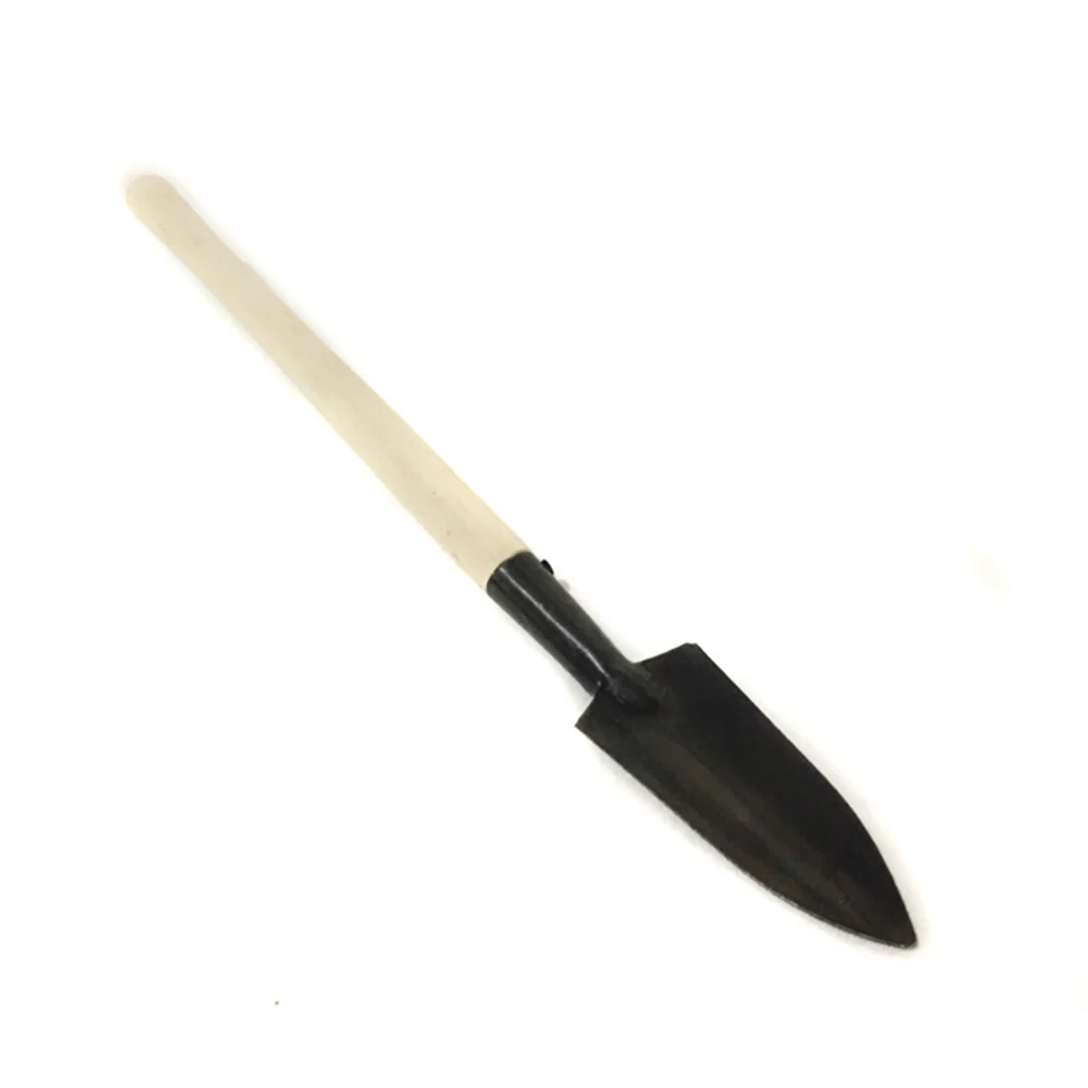 Mini Garden Tools Shovel Rake Spade Wooden Handle Metal Head Tool 3Pcs/Set