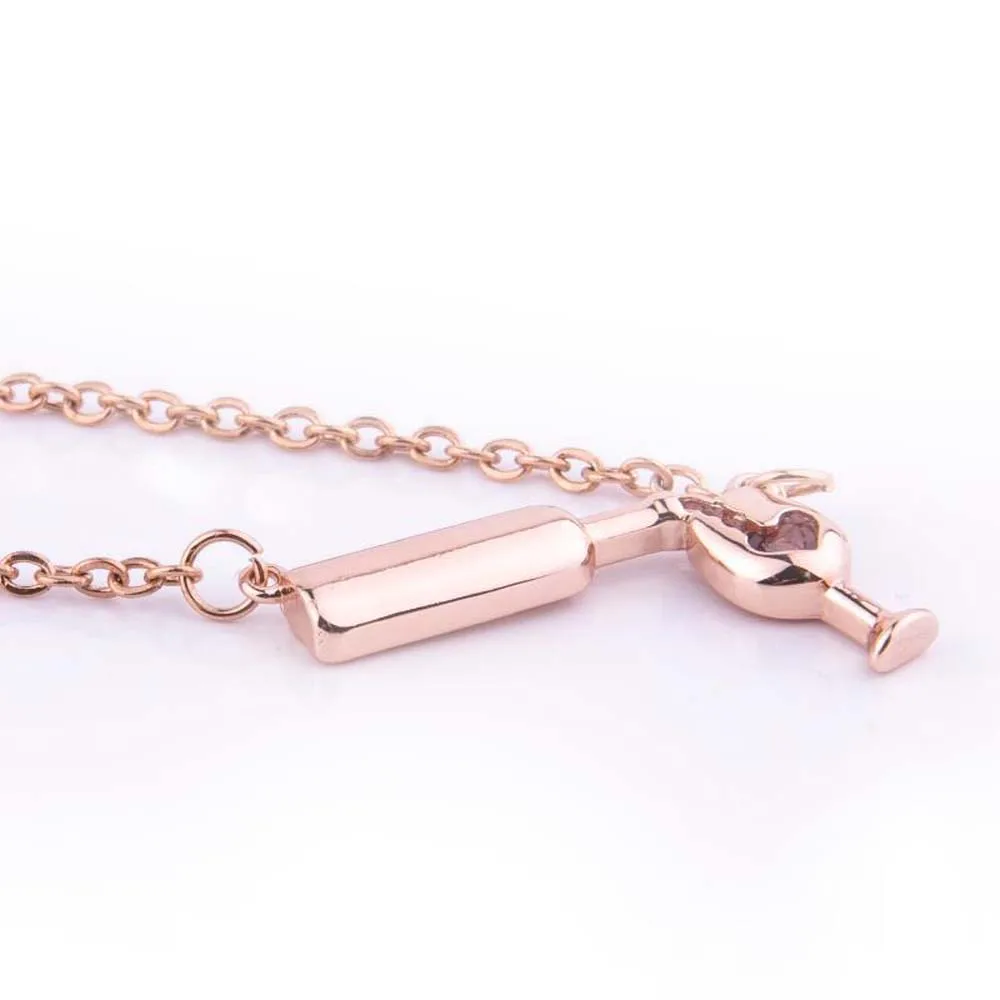 1 пара женское ожерелье с кулоном в виде вина|fashion necklace|necklace fashioncouple necklace |