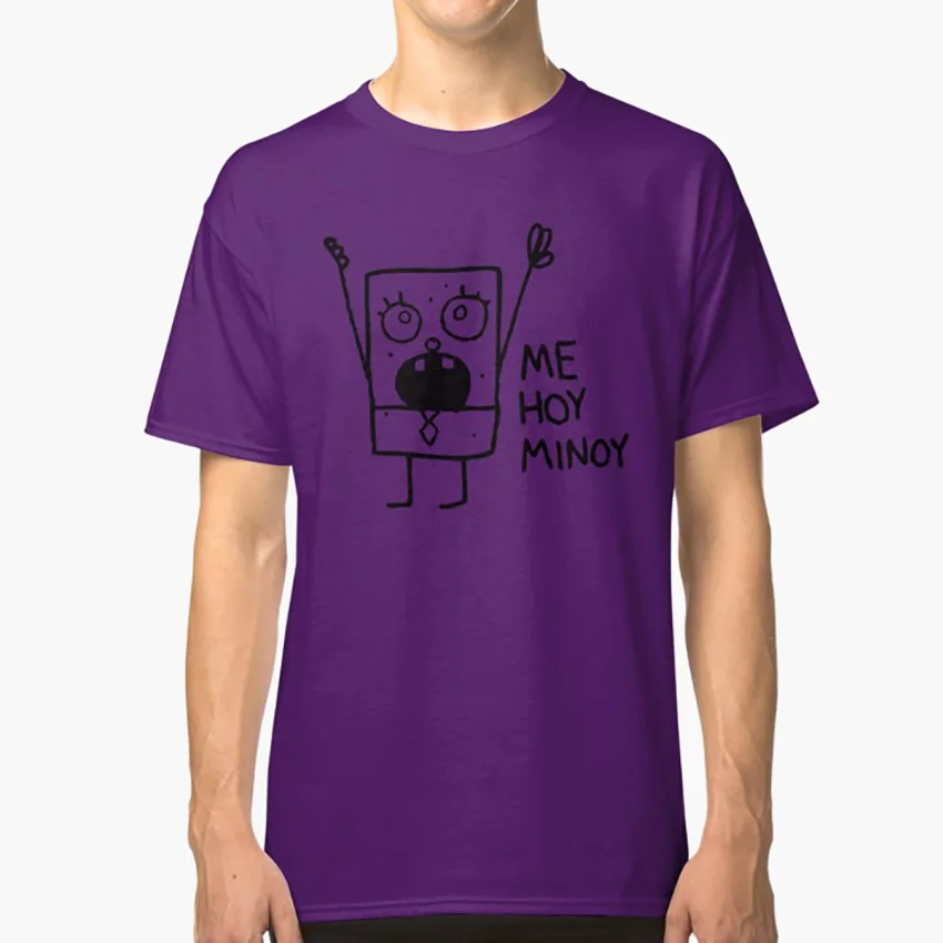 Фиолетовый Губка Боб: Doodlebob футболка квадратные штаны doodlebob милые Очаровательные простые frankendoodle цитата на День Святого Патрика - Цвет: Фиолетовый