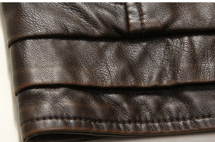 Мужские плюс бархатные мотоциклетные ковбойские толстые пальто кожаные осенние мужские куртки 5XL мужские тонкие кожаные высококачественные мужские кожаные куртки