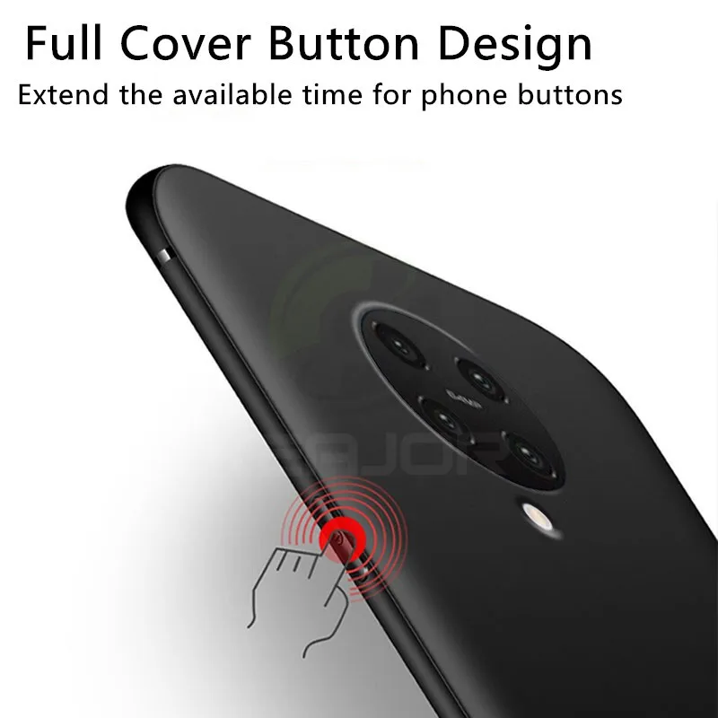 Чехол Keajor для Xiaomi Redmi K30 Pro Ультратонкий Мягкий матовый Силиконовый ТПУ чехол