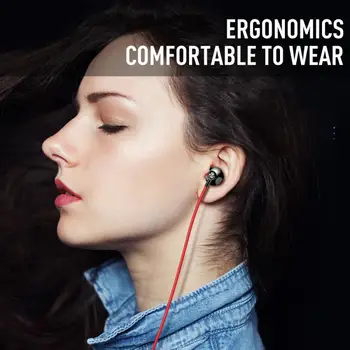 

Heavy Bass type C earphones for Samsung For Xiaomi Redmi 3.5mm Jack In Ear ear phone Headset Mic Volume control TypeC Earphone