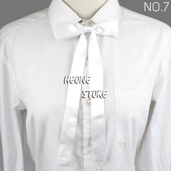 Lange Silm Band Bowtie Mode Ziemlich Solide Farbe Einstellbar Bowknot Schwarz Pupple Orange Schmetterling Für Schule Mädchen Zubehör – Detail 6