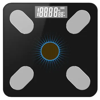 

Electronic Scale Smart Solar Power Household LCD Display Weighing Scale Digital Scale Body Fat Scale for Adults Kids