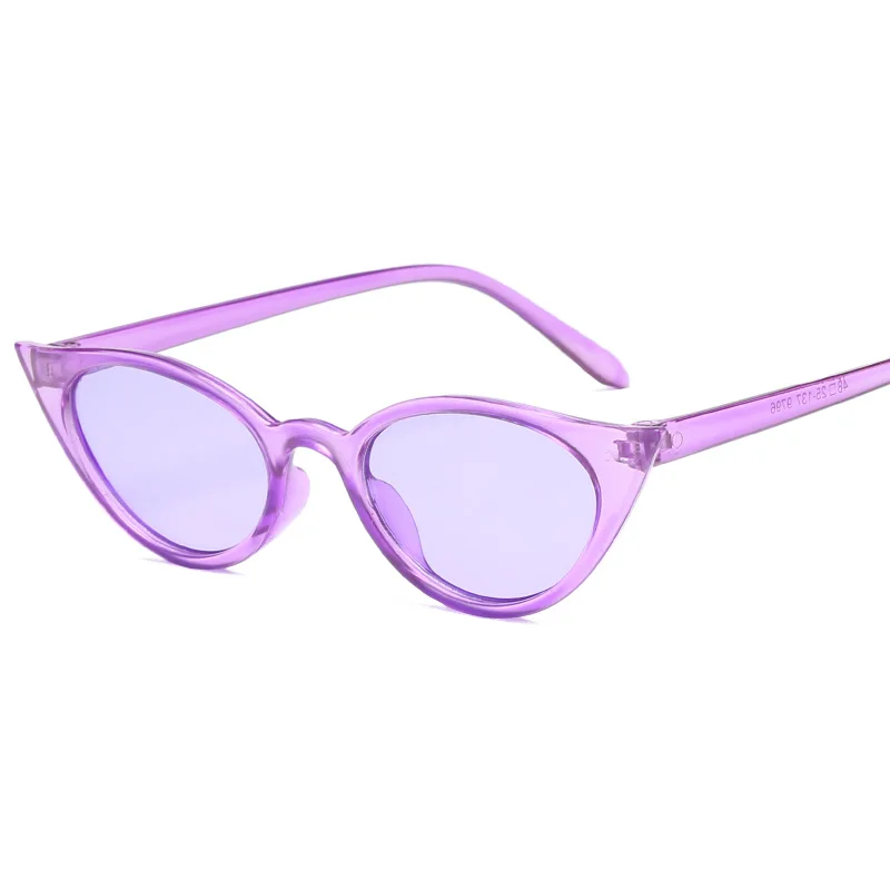 Леопардовые маленькие Модные женские солнцезащитные очки, дизайнерские брендовые сексуальные очки для взрослых, УФ рейверская праздничная - Цвет линз: 7