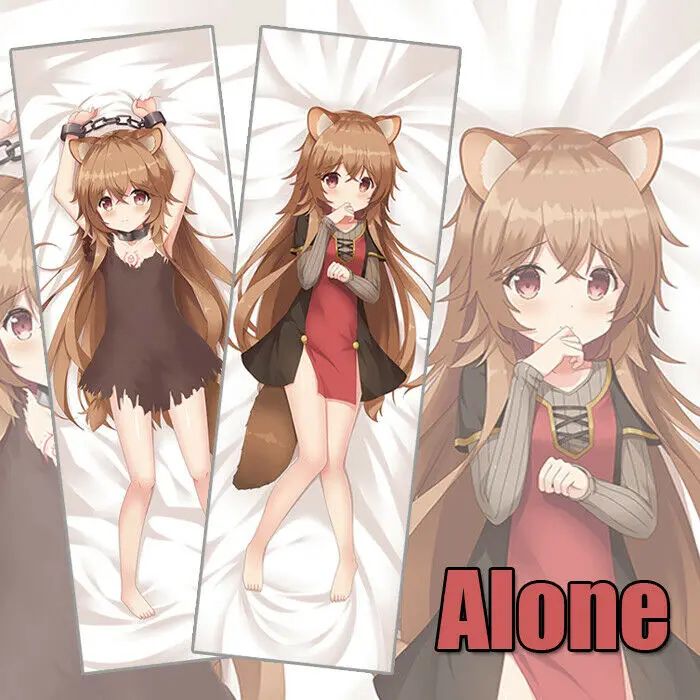 Наволочка для подушки Raphtalia Tate no Yusha nose agari Anime Dakimakura 150*50 см | Дом и сад