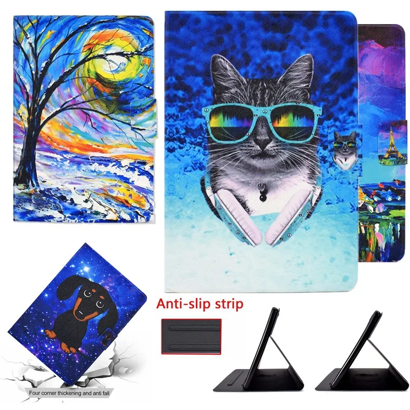 Чехол-книжка с подставкой для Samsung Galaxy Tab A 8 0 дюймов T350 T355 P350 SM-T350 SM-T355 чехол из