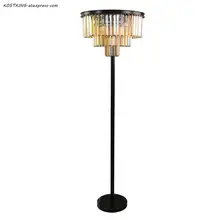 Торшер K9, Современный хрустальный напольный светильник s, лампа для гостиной, спальни, кабинета, светодиодный светильник, высота 63 дюйма