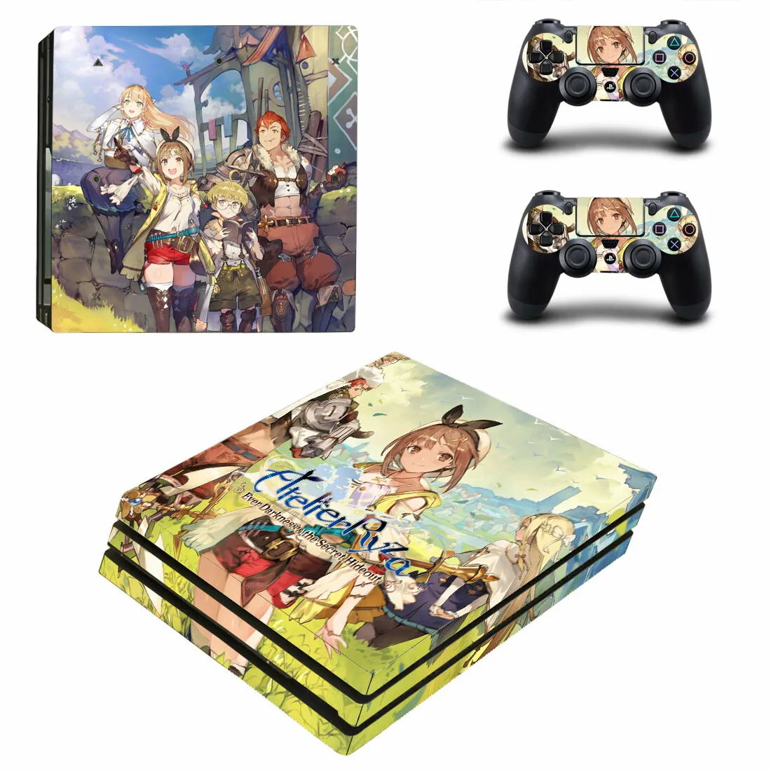 Ателье Ryza PS4 Pro наклейка s PS 4 Play station 4 Pro виниловые наклейки для playstation 4 Pro консоль и контроллер