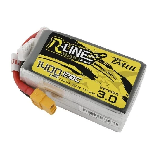 Татту R-Line Версия 3,0 V3 1300/1550/1800/2000 мА/ч, 120C 4S 6S 4,2 V Lipo Батарея XT60 штекер небольшой гоночный Дрон с видом от первого лица Квадрокоптер с