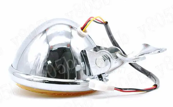 Металлический светодиодный " фара для Honda Shadow Spirit Sabre Aero ACE Steed VLX 400 600 1100 DLX VTX1300 1800 Magna VF 250 750 GoldWing