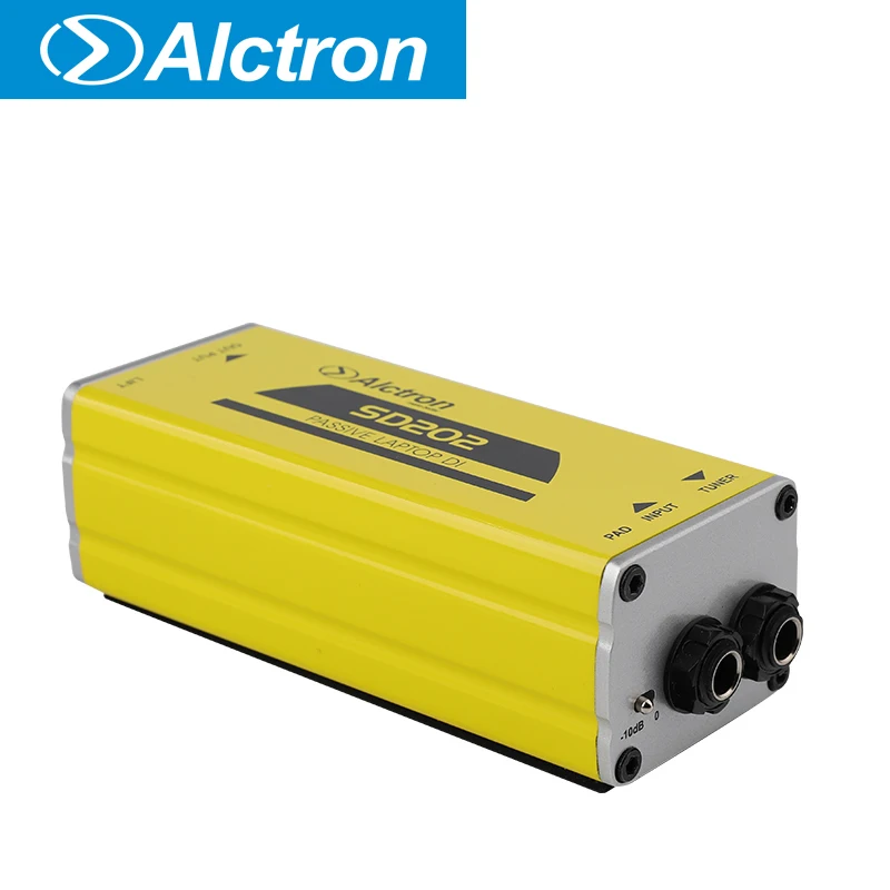 

Alctron SD202 высокопроизводительная пассивная коробка, предназначенная для высокопроизводительных инструментов, крошечная и легкая, легко носить с собой