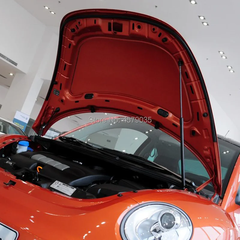 Для VW Beetle 2004-2010 автомобильный Стайлинг Ремонт Замена капота капот газовый Шок лифт стойки бар опорный стержень