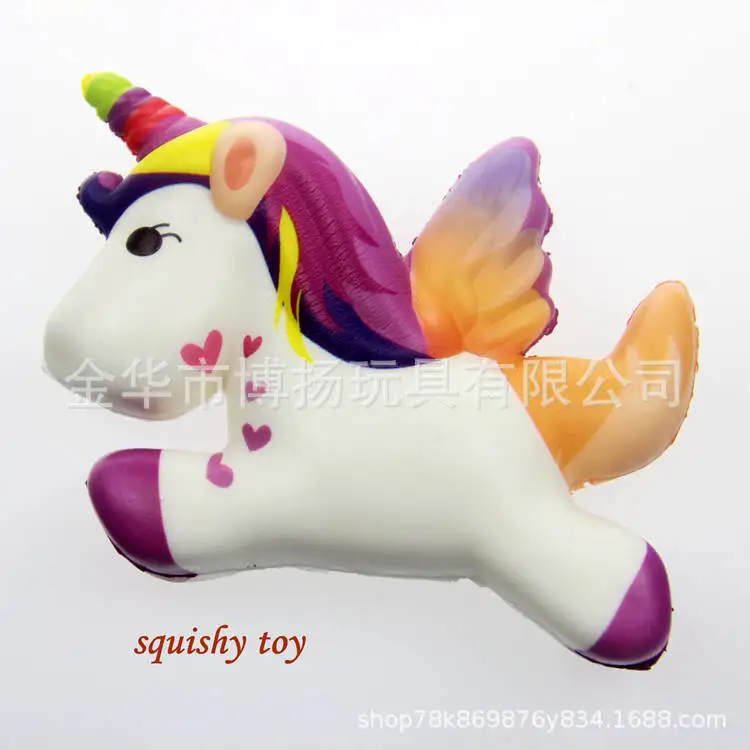 New Style Squeezing Gadget for Fun Pegasus Unicorn Squishy Emulate Toy PU Foaming Memory Foam Currently Available