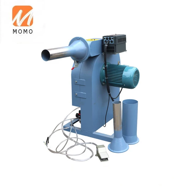 Small Type Pillow/cushion Pp Cotton Fiber Filling Machine Portable