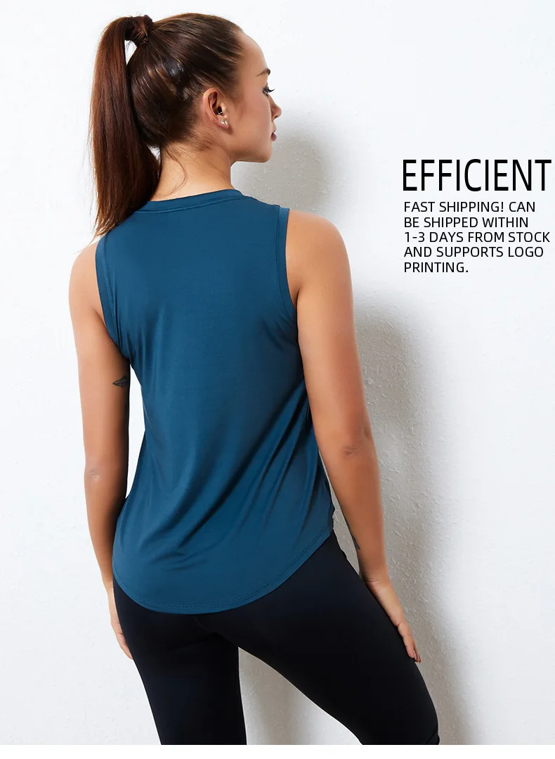 Slim Sleeveless Yoga shirt Quick dry O collar Gym clothing Summer 2021 Fitness vest Women Tanks Running Exercise Crop top