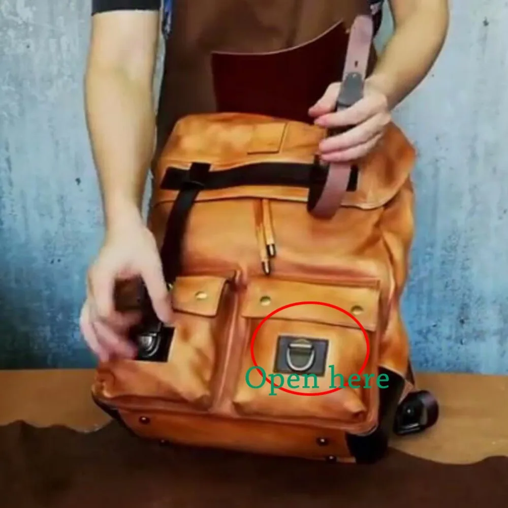 Классический деловой рюкзак для мужчин Минималистичная сумка компьютера из