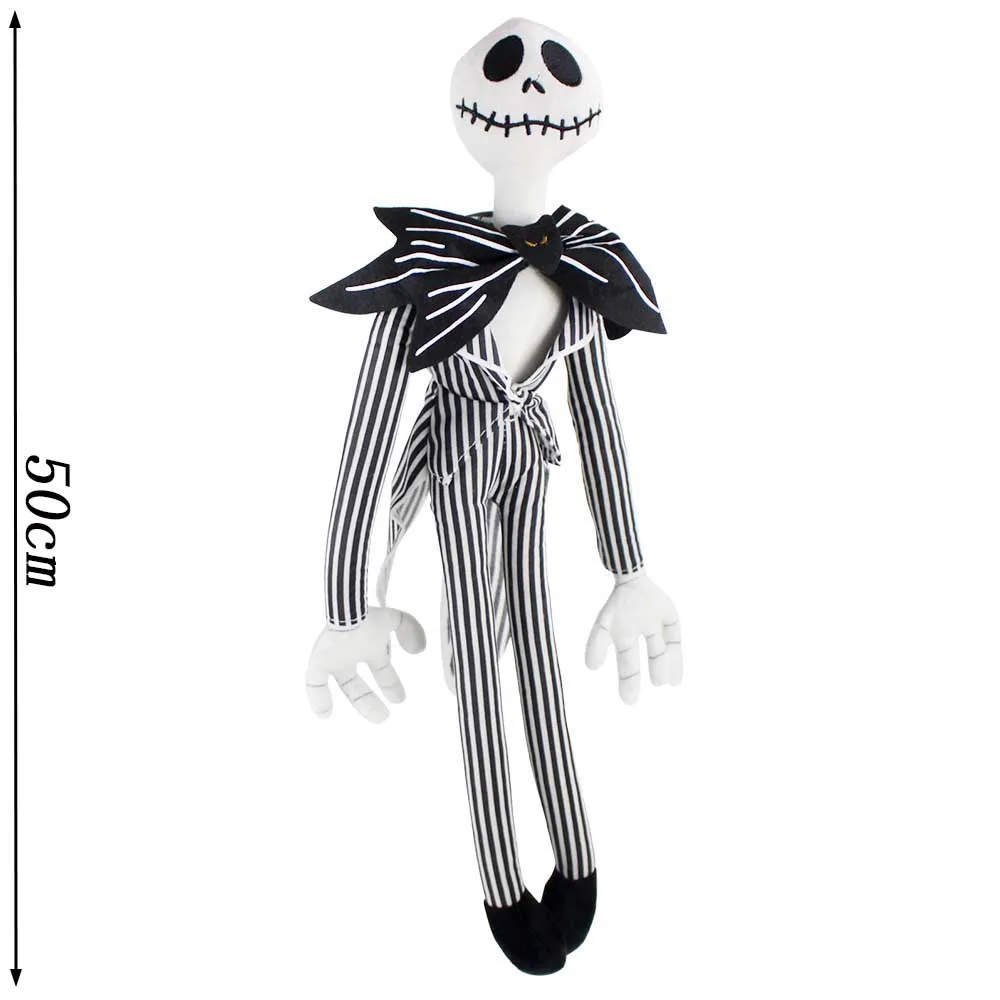 The Nightmare Before Christmas Jack Skellington 50cm/20" Plush Doll Gift Toy 