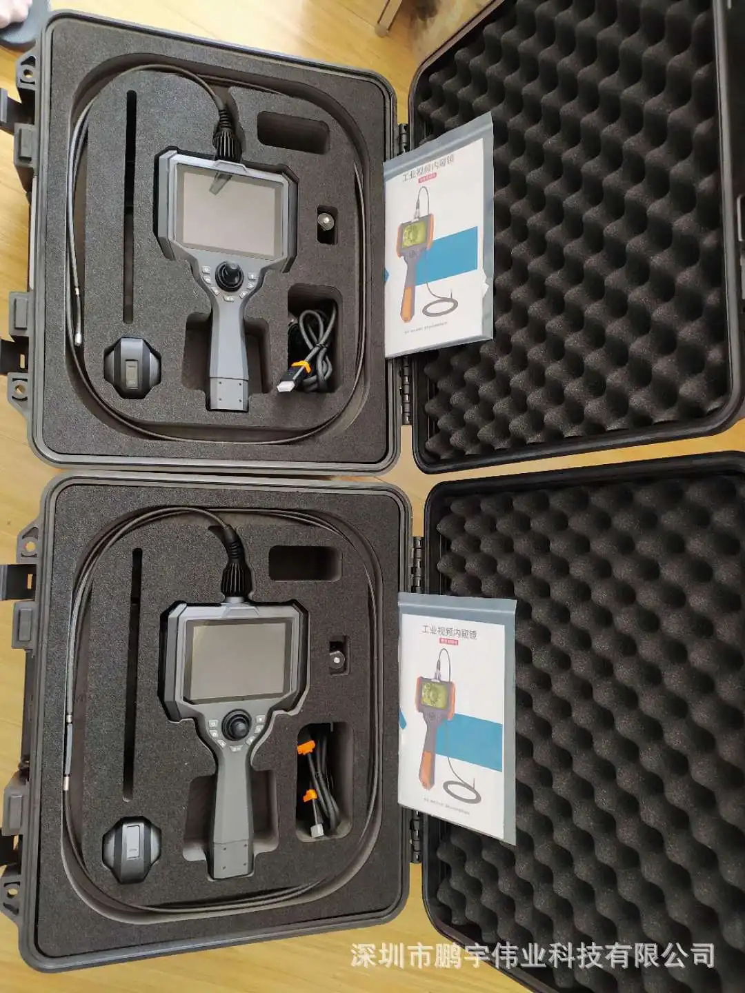 Four-direction 5-inch million high-definition handheld 360-degree oriented expandable fiber optic industrial video endoscope | Инструменты