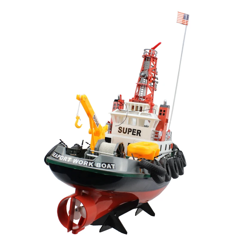 rc boat with water cannon