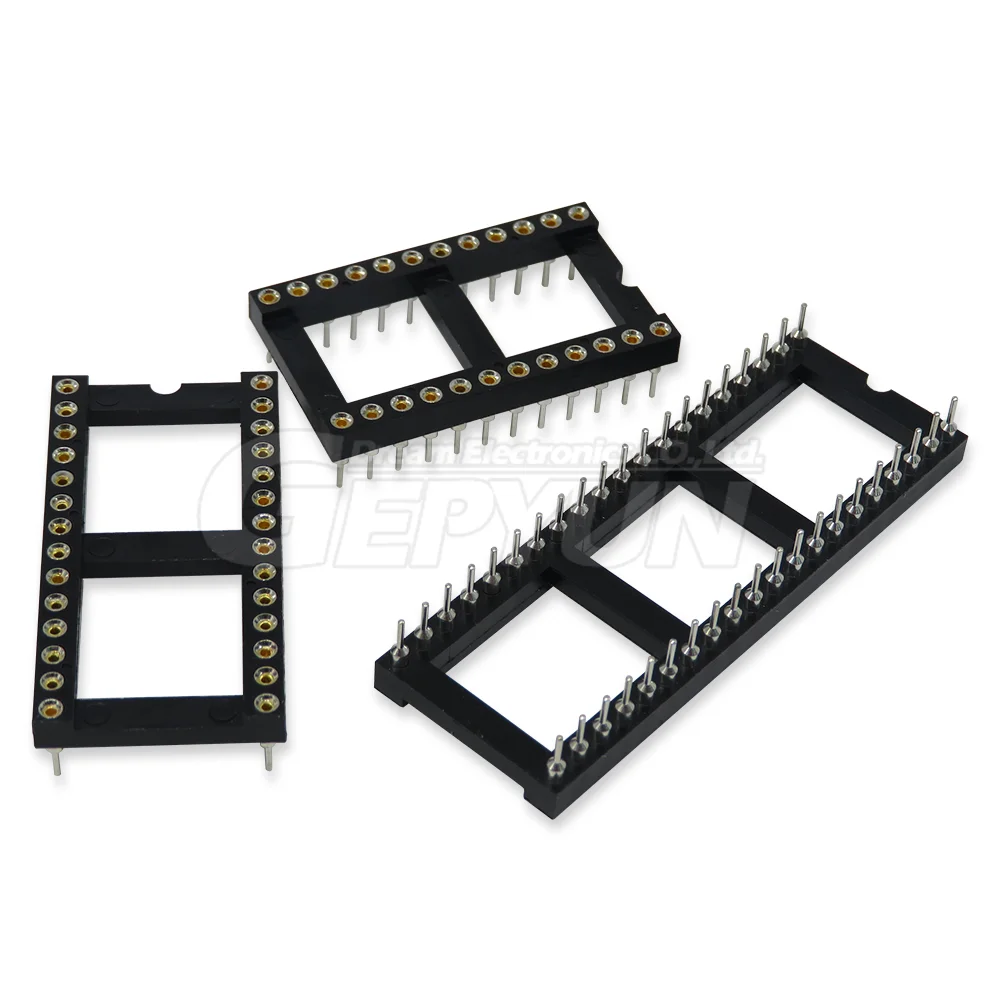 IC Sockets 10PCS DIP6 DIP8 DIP14 DIP16 DIP18 DIP20 DIP28 DIP40 Pins