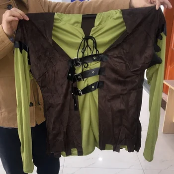 

2020 Mens Robin Hood Hooded Medieval Archer Fancy Dress Halloweeen Costume