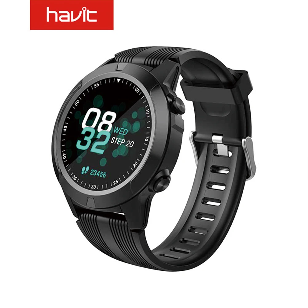 Спортивные Смарт часы Havit конденсатор с полным круглым экраном