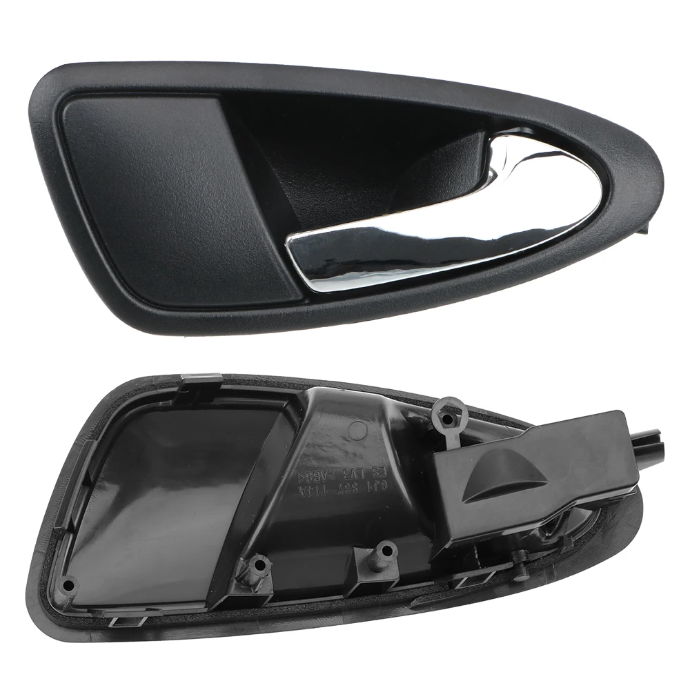 FORAUTO 1 шт Авто внутренние дверные ручки для сиденья Ibiza 2009-2012 GW 6J1 837 113A 6J1 837 114A левая/правая черные дверные ручки