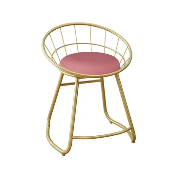 

Nordic makeup stool dressing table chair makeup chair modern minimalist net red stool bedroom home creative chair
