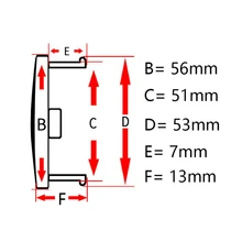 

Tyre Car Wheel Center Cap 4Pcs set Hub Silver Vehicles 56mm High quality