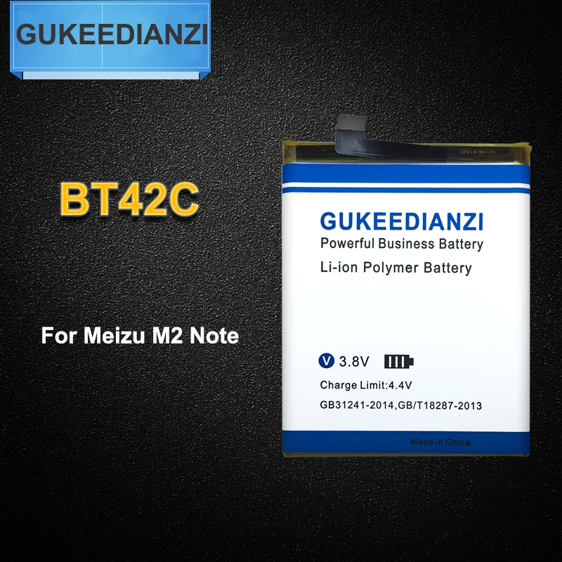 

2019 New BT42C Real 3100mAh Rechargeable Mobile Battery For Meizu Meizy M2 Note High Capacity Li-ion Batteries