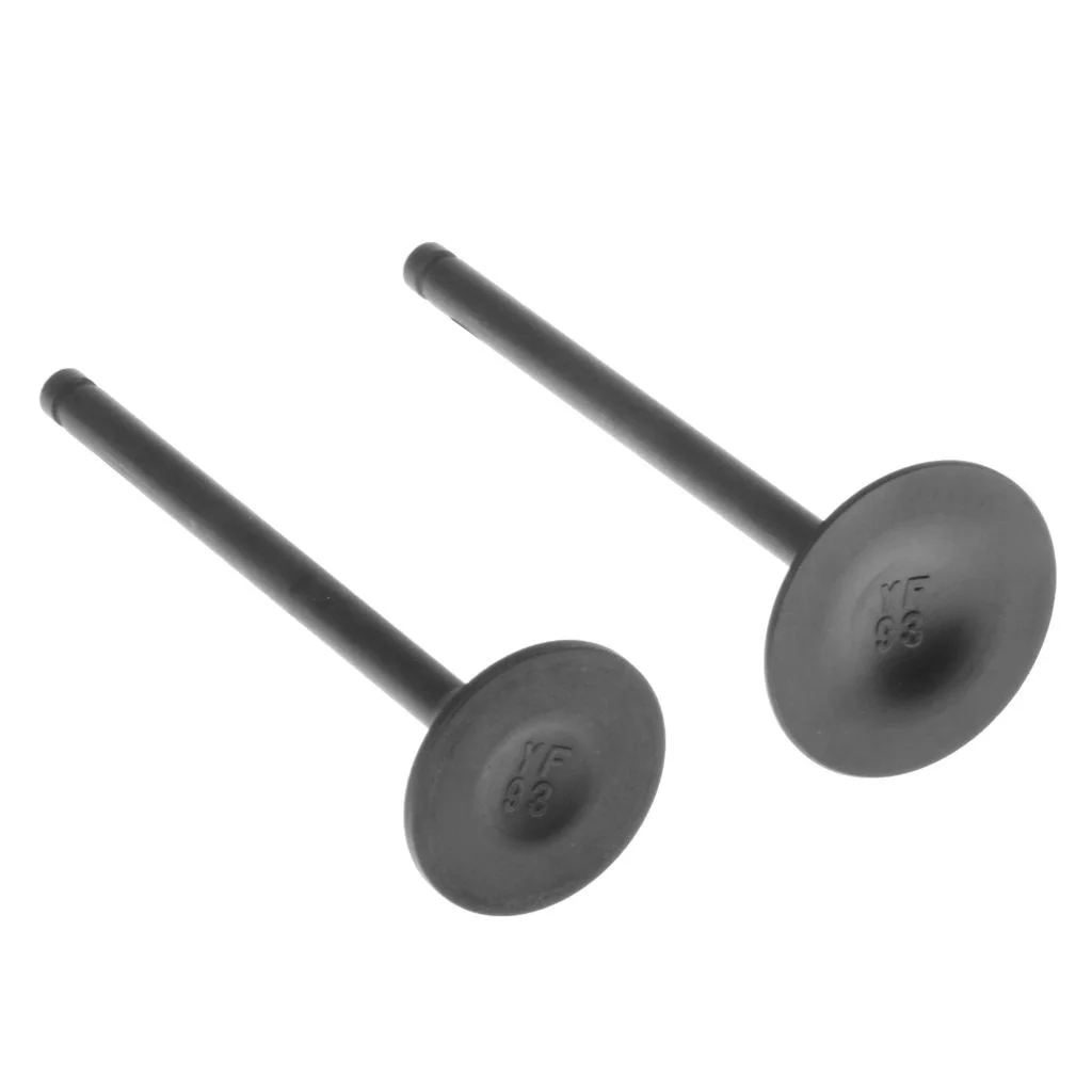 2x Engine Outlet Exhaust Valves, 1 Pair Of Parts Of The Iron Head