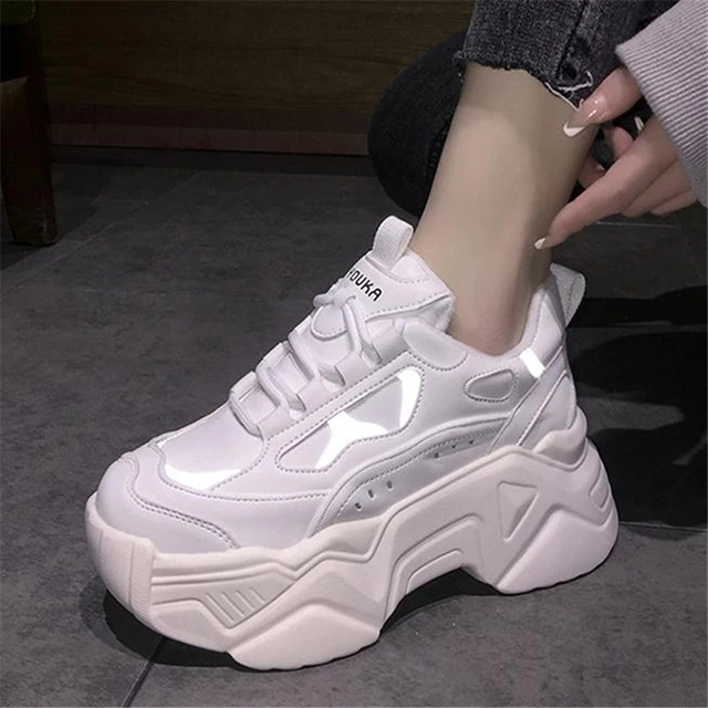 New Fashion Women's Sneakers Comfortable Platform Sports Shoes