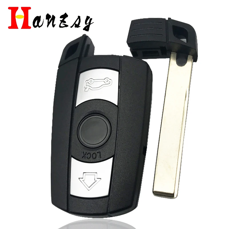 Smart Key Shell Blade Fob E90 E91 E92 E60 Remote Case for BMW 1 3 5 6 X Series
